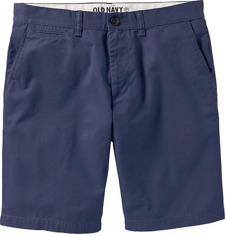 Old Navy Slimfit Twill Shorts in Gray for Men (Carbon) | Lyst