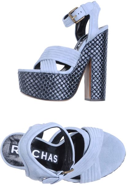 sky blue sandals