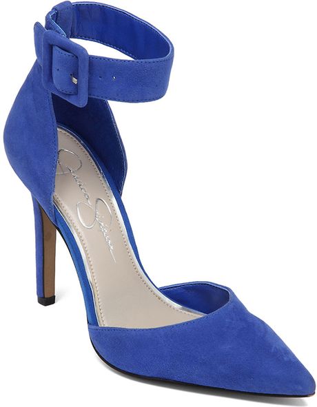 jessica simpson light blue heels