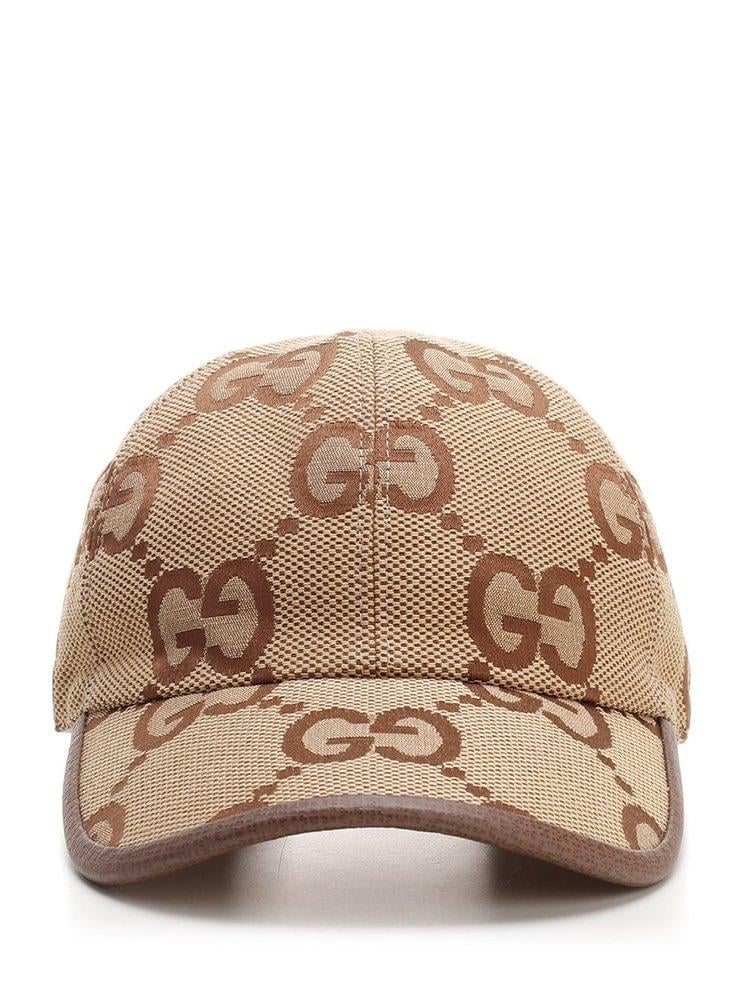 Gucci Jumbo Gg Baseball Hat In Natural For Men Lyst