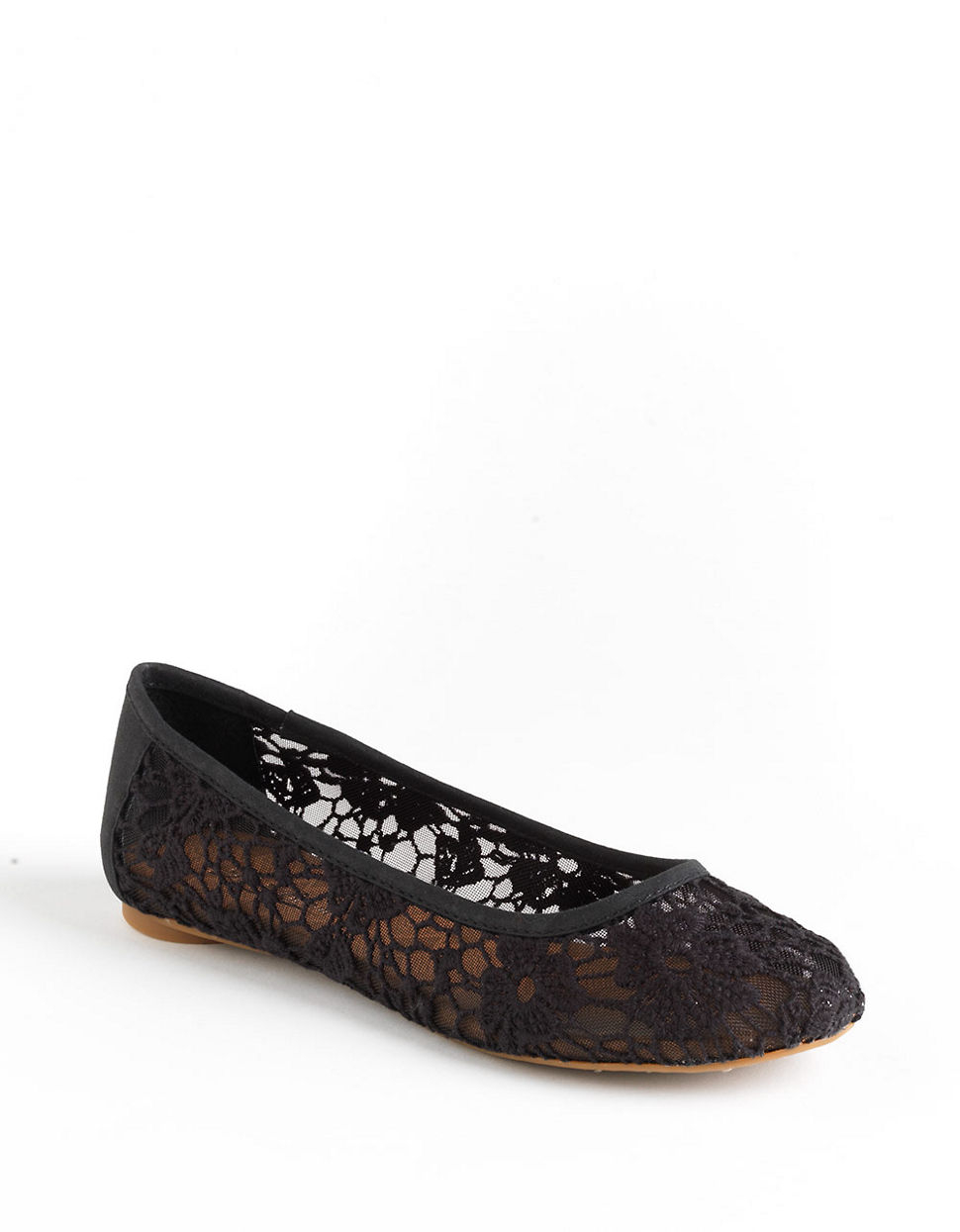 black lace flats womens