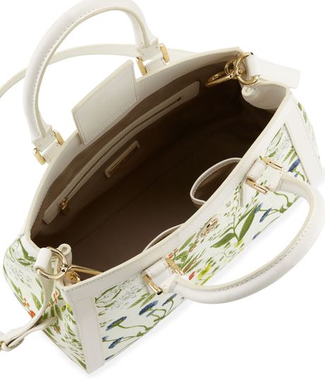 tory burch floral handbags