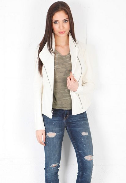 Acne Studios Leather & Shearling Jacket