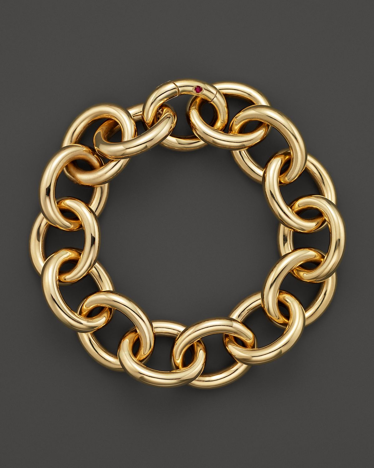 Roberto Coin 18K Yellow Gold Link Bracelet in Gold | Lyst