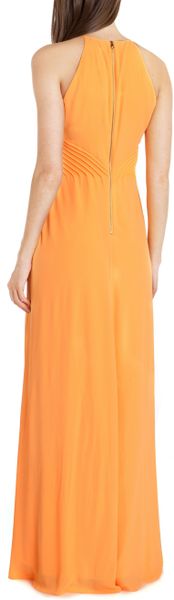 ted baker orange maxi dress