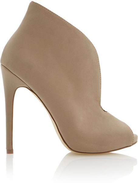steve madden peep toe booties suede