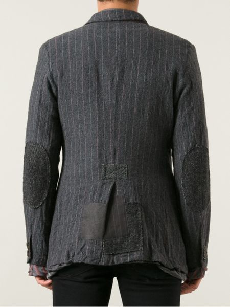 junya watanabe patchwork blazer
