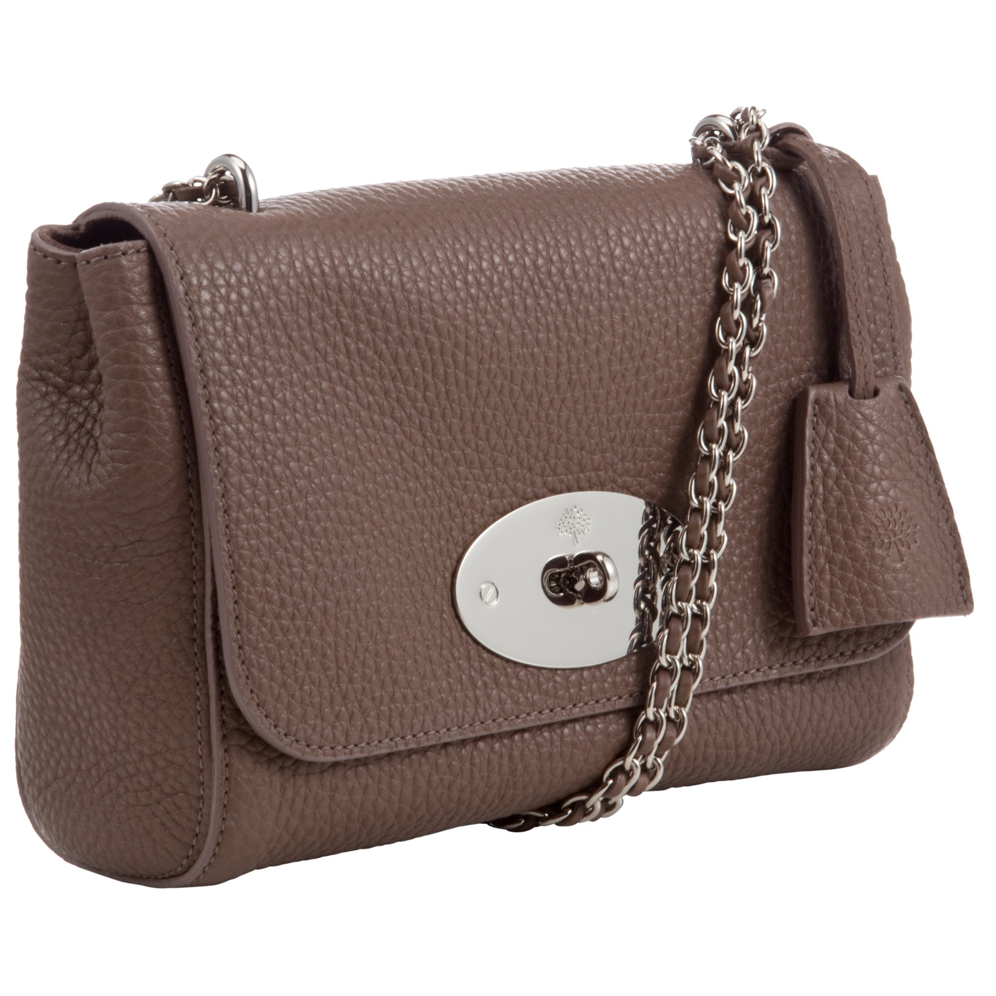 Mulberry Lily Small Leather Shoulder Bag in Brown (Taupe) Lyst