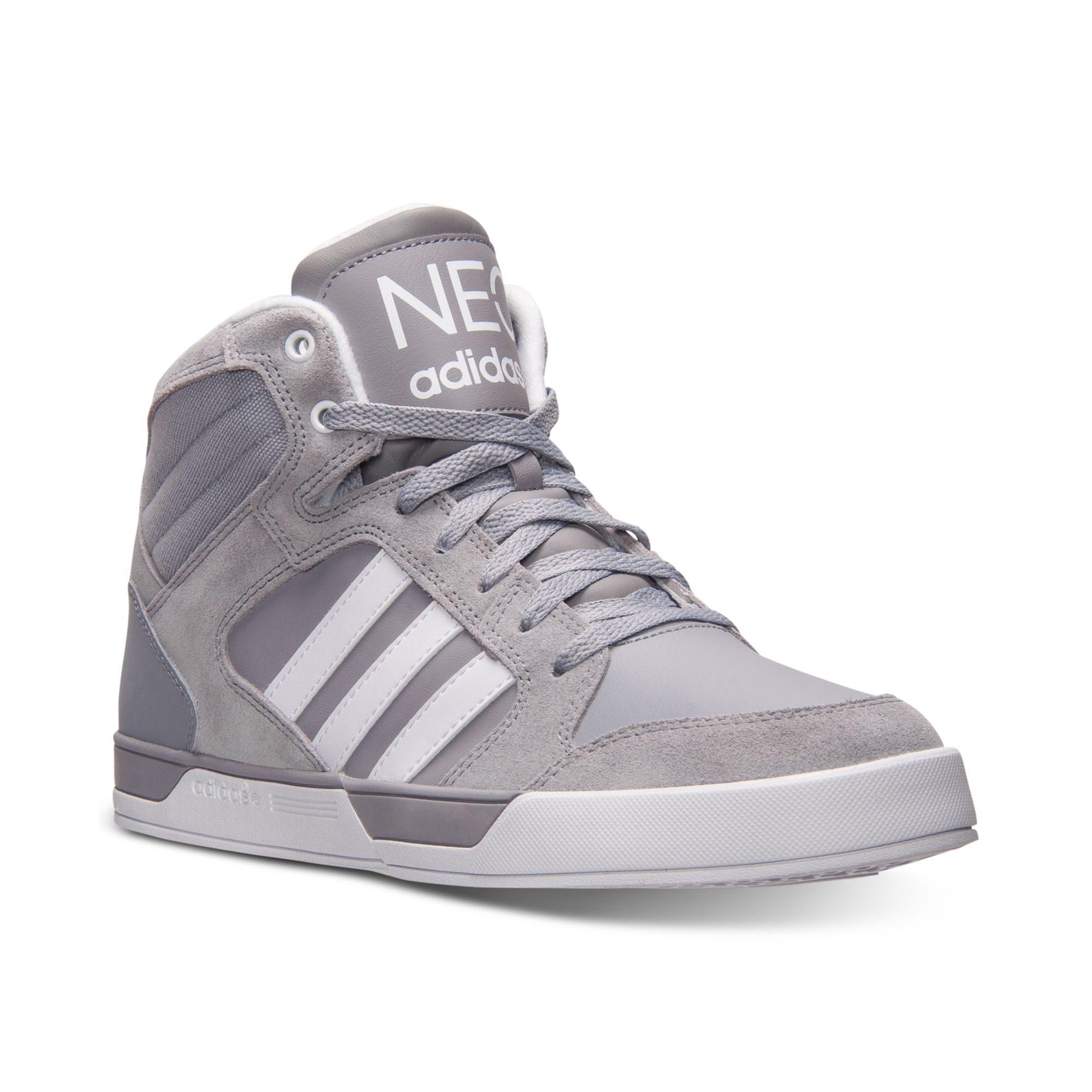 Adidas Men�S Bbneo Raleigh Casual Sneakers From Finish