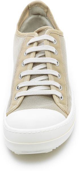 rick owens drkshdw ramones low