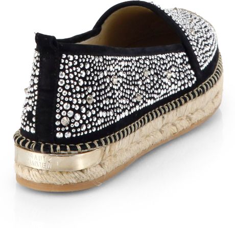 studded flat espadrilles