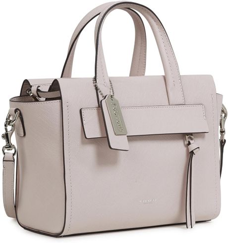 Coach Riley Light Pink Leather Crossbody Bag in Pink | Lyst