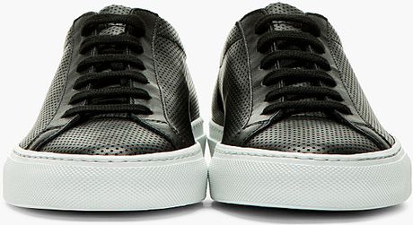 common projects perforated sneakers