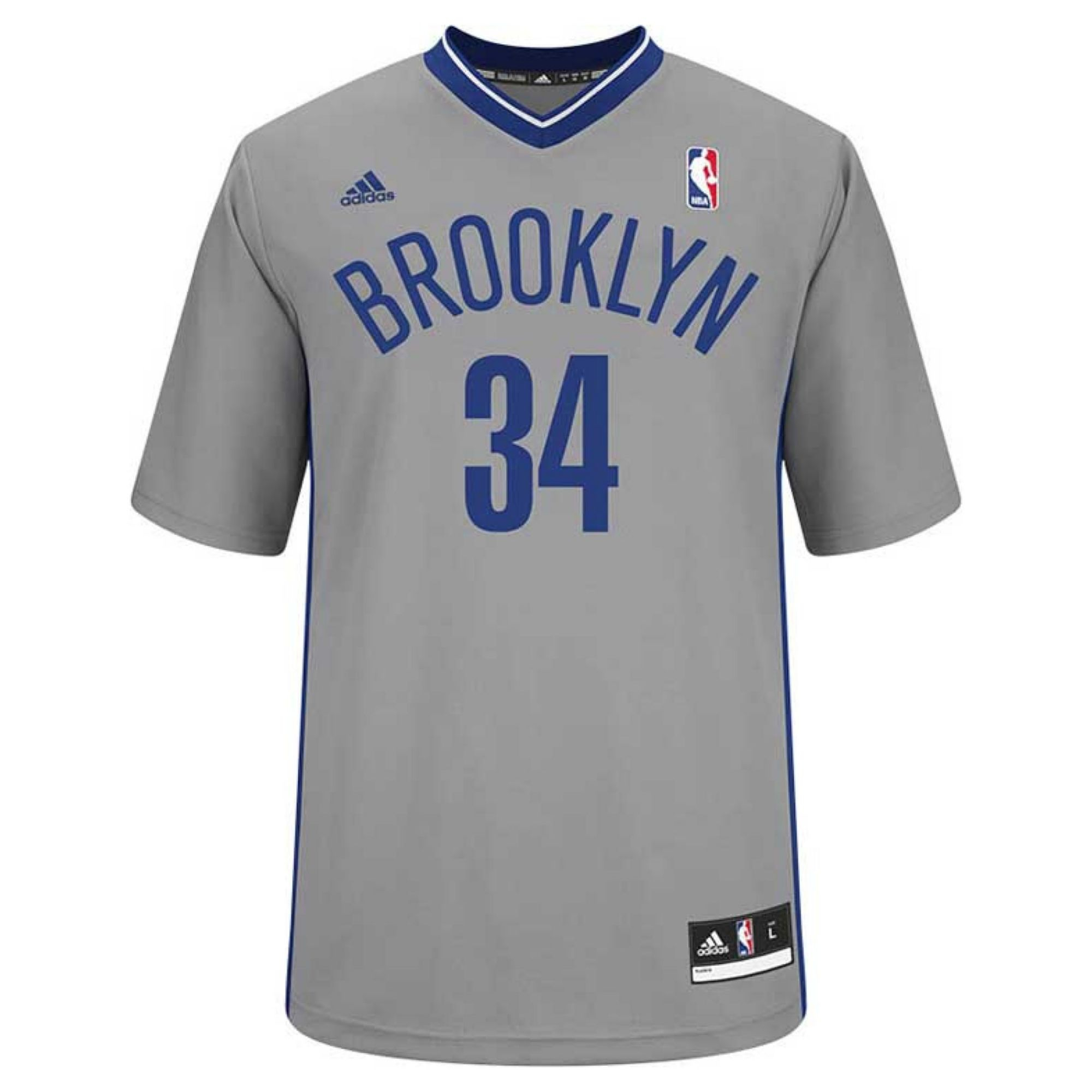 Adidas Mens Shortsleeve Paul Pierce Brooklyn Nets Rev 30 Replica Jersey