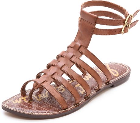 sam edelman brown gladiator sandals
