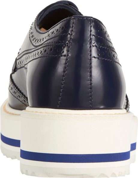 prada wingtip sneakers