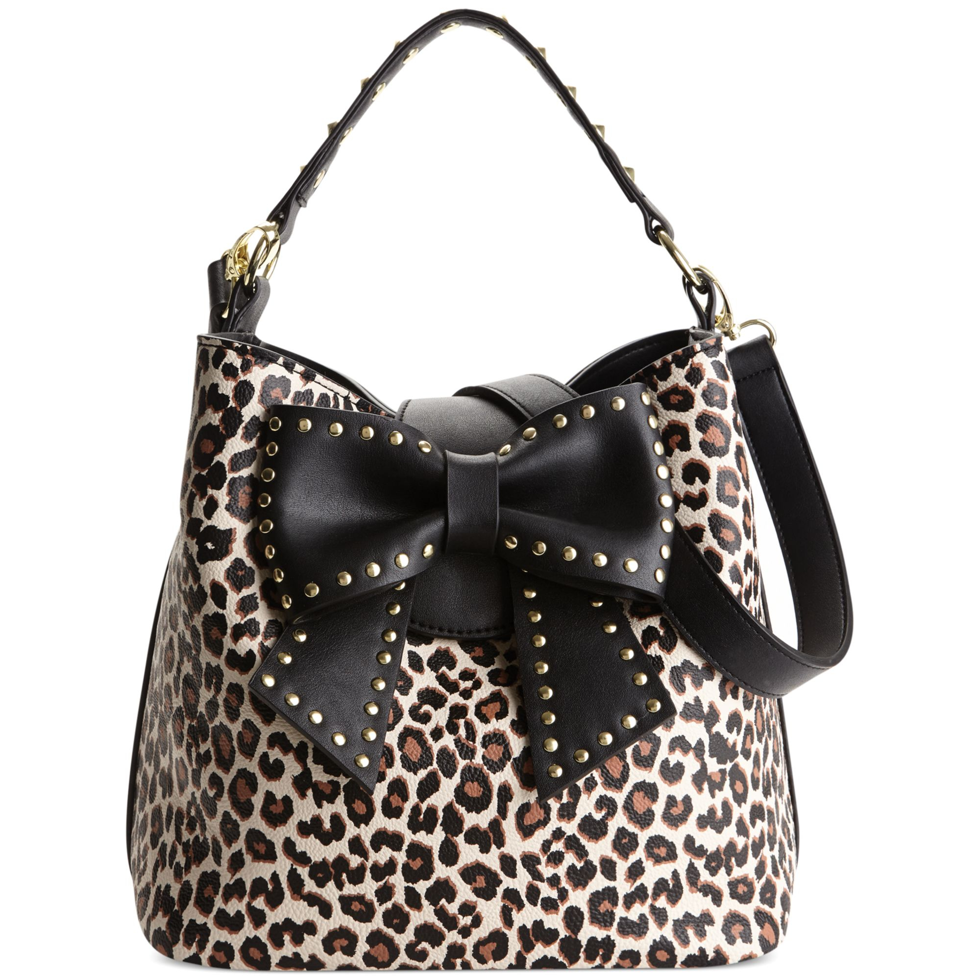 Betsey Johnson Hopeless Romantic Bucket Bag in Animal (Leopard) Lyst