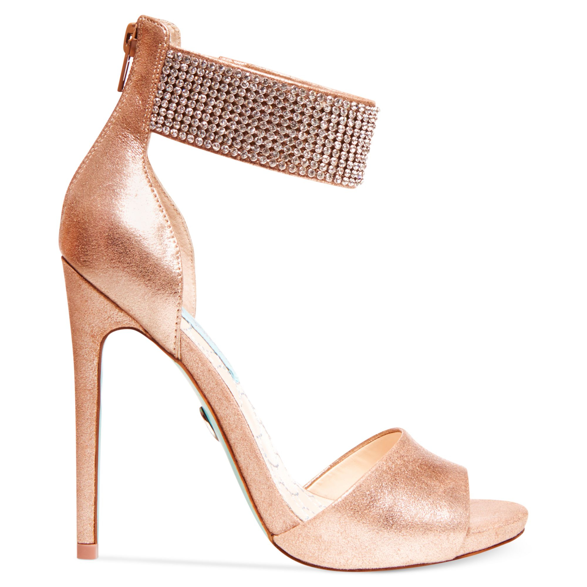 blue by betsey johnson silver
