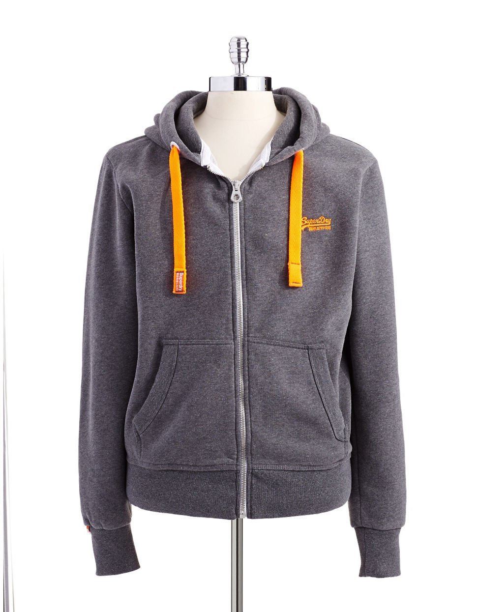 Superdry Zip Up Hoodie in Gray for Men (grey) Lyst