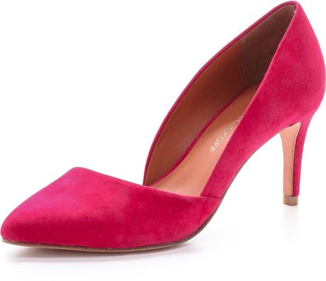 rebecca minkoff pink heels