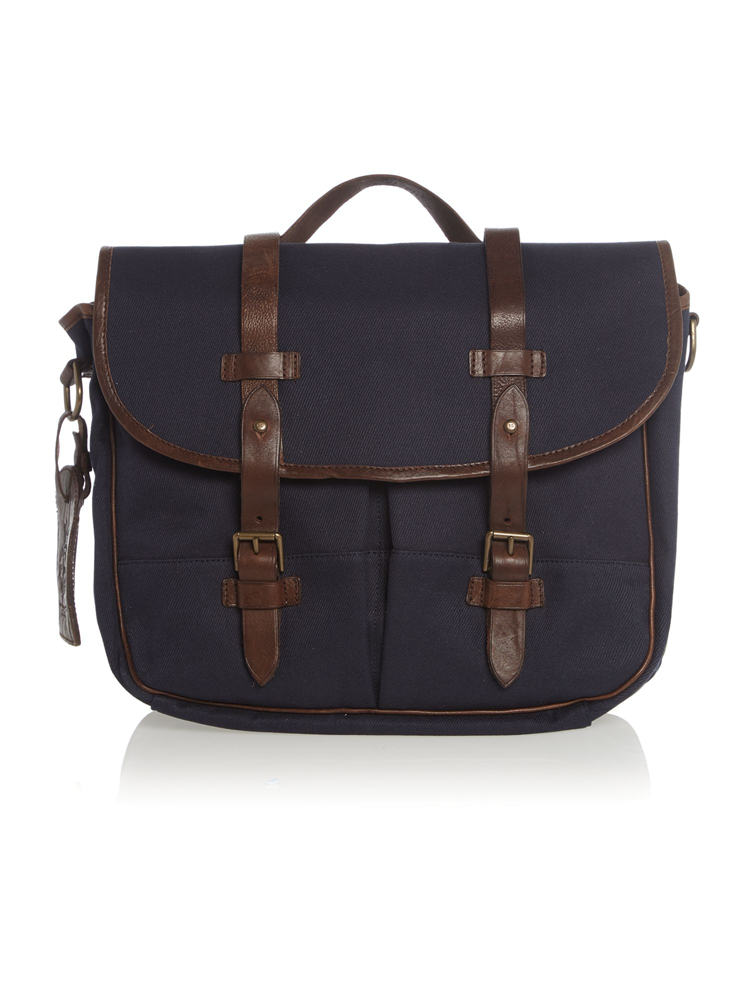 Polo Ralph Lauren Messenger Bag in Blue for Men (Navy) Lyst