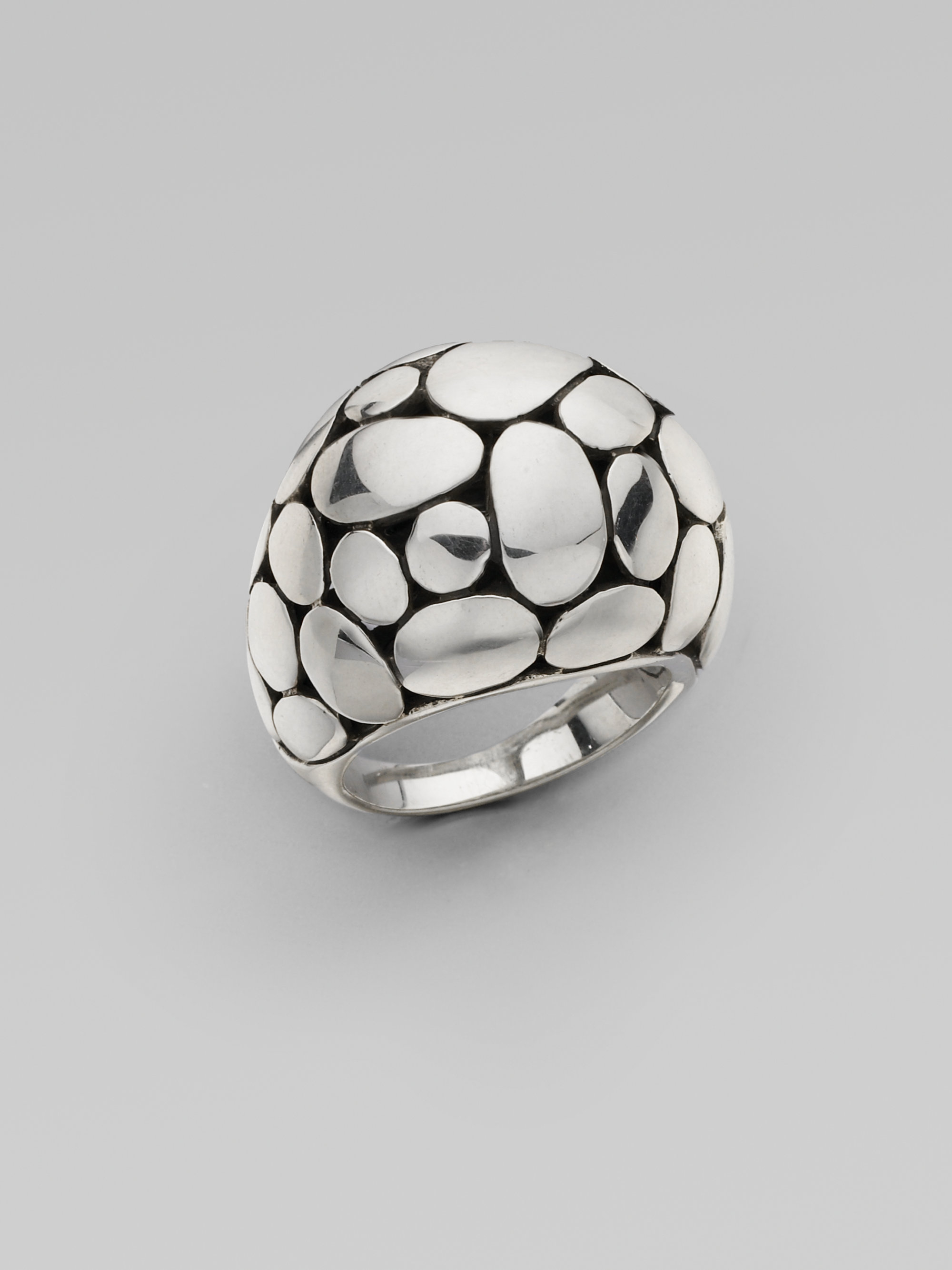 John Hardy Sterling Silver Dome Ring in Silver