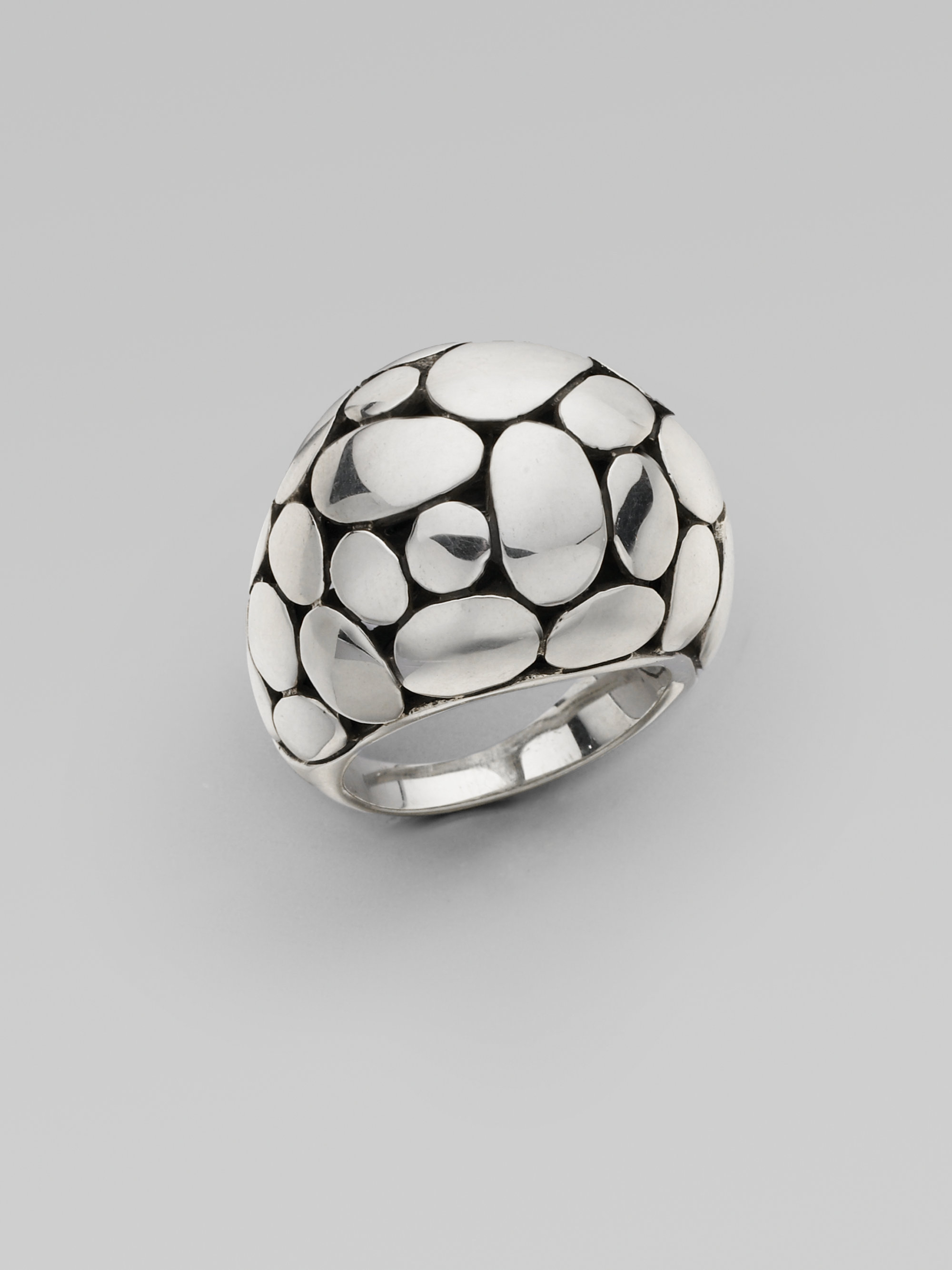 John Hardy Sterling Silver Dome Ring in Silver John Hardy Sterling Silver Dome Ring in Silver