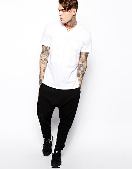mens drop crotch sweatpants