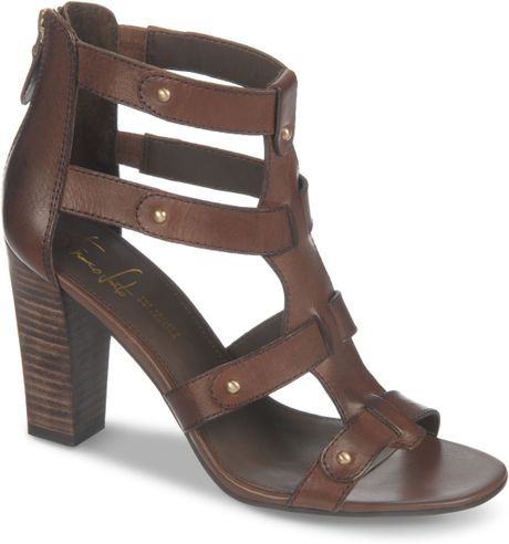 brown gladiator heels