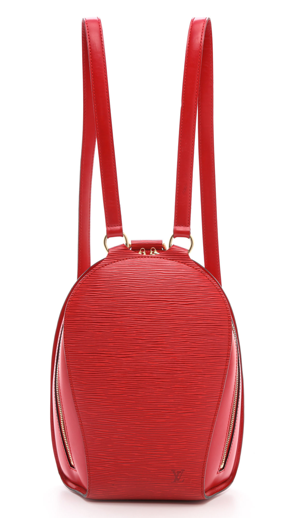 What Goes Around Comes Around Louis Vuitton Mabillon Backpack Red in Red | Lyst