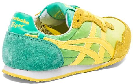 onitsuka tiger serrano womens green