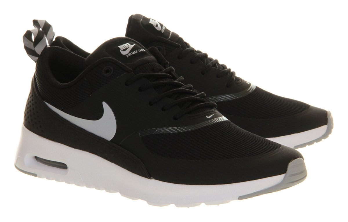 Shoeniverse: HEALTH KICK - get fit in 2014 with NIKE Black Air Max Thea  Trainers