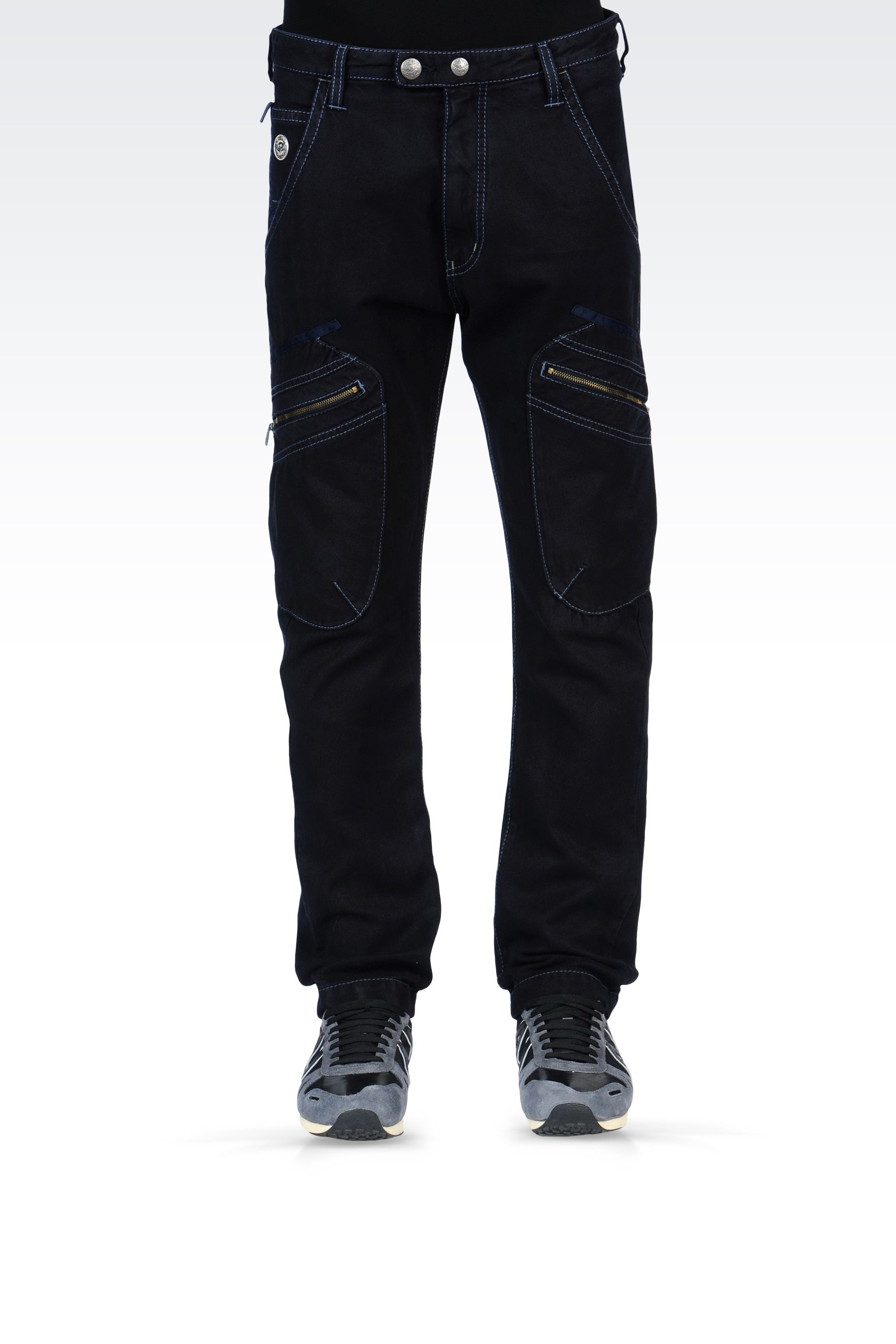 Armani Jeans Cargo Pant in Blue for Men (Dark blue) Lyst