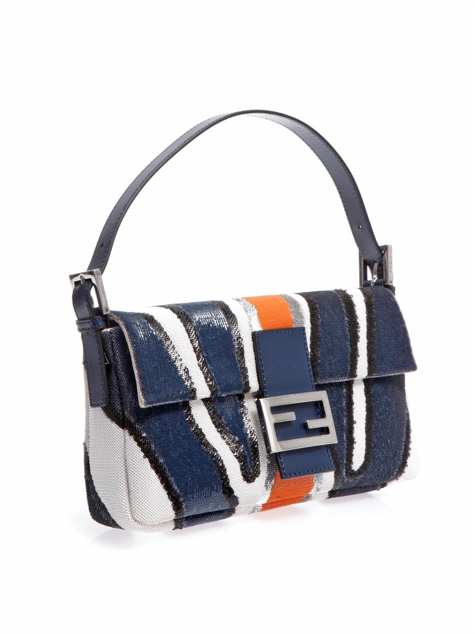 fendi zebra print bag