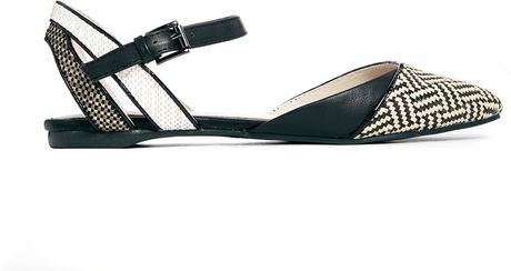 black flat shoes with ankle strap