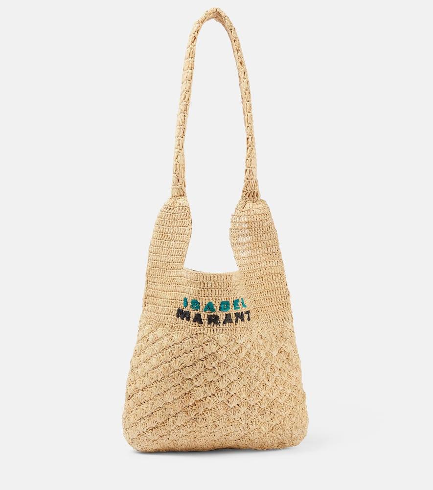 Isabel Marant Praia Small Raffia Tote Bag In Natural Lyst