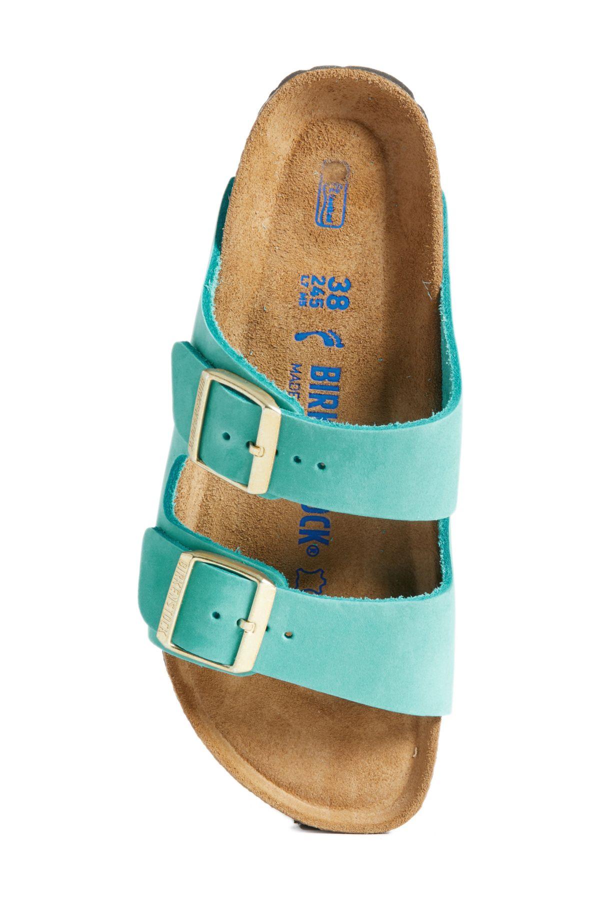 Birkenstock Suede Arizona Soft Footbed Sandal Discontinued In