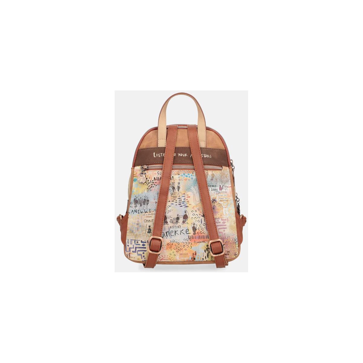 Sac A Dos Sac Dos Triple Compartiment Tribe Anekke En Coloris Rose Lyst