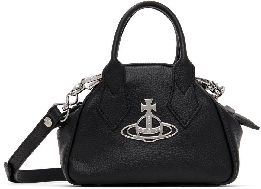 Vivienne Westwood Black Mini Yasmine Bag Lyst