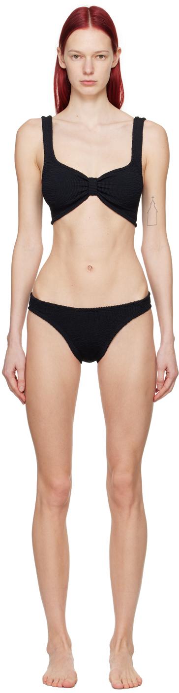 Hunza G Bonnie Bikini In Black Lyst