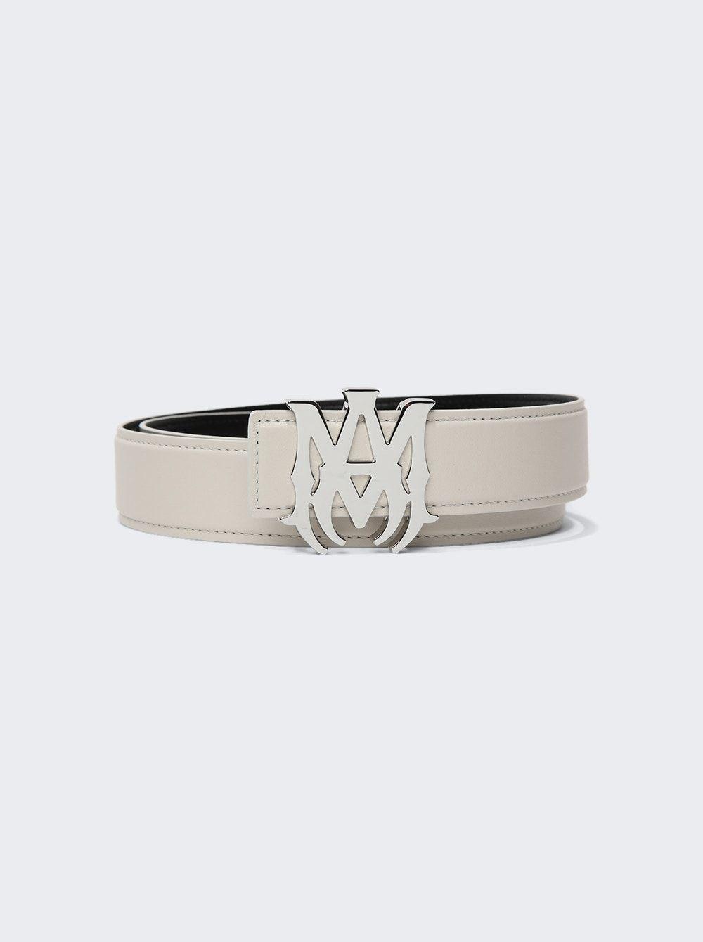 Amiri Nappa Ma 4cm Belt In White For Men Lyst