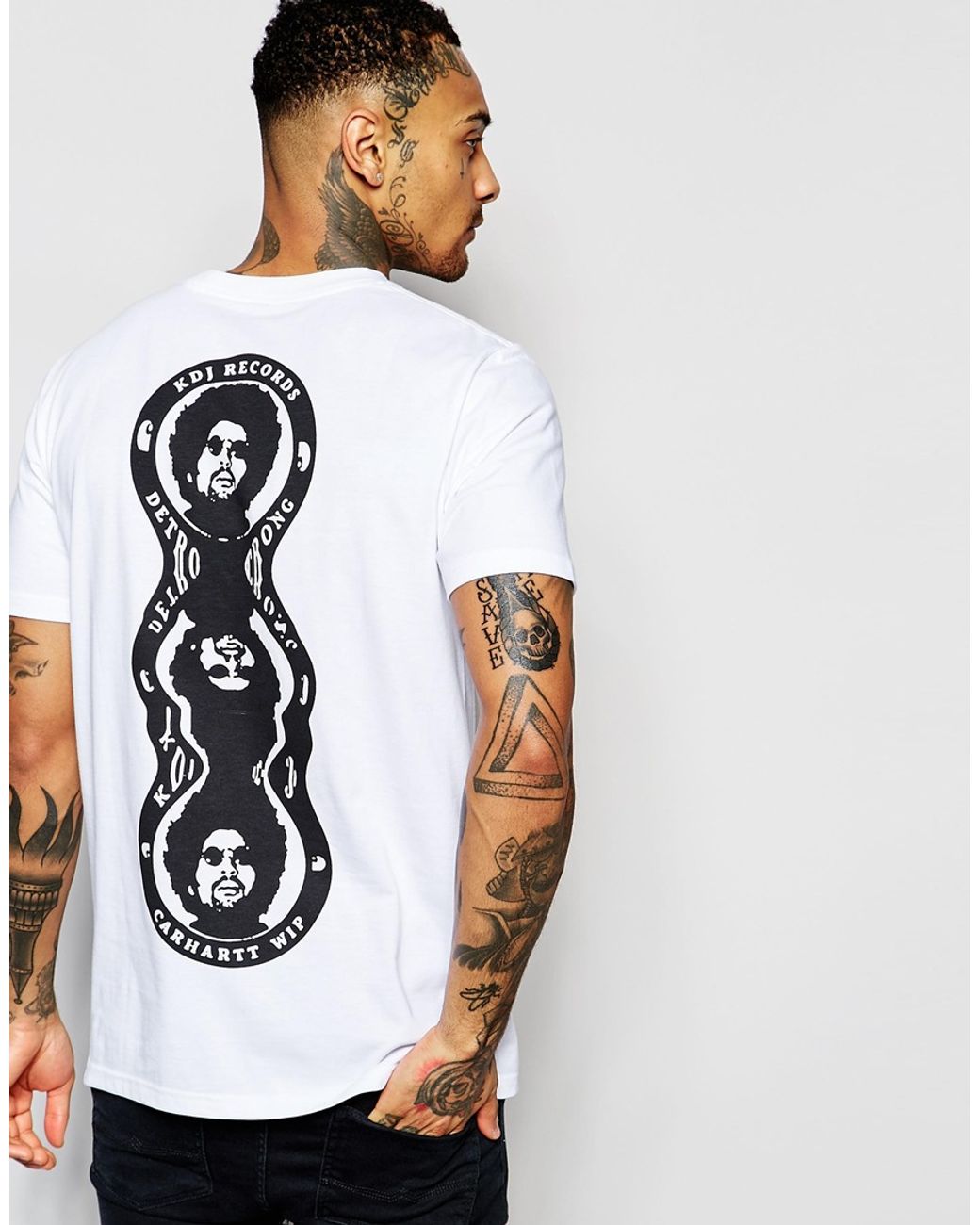 Carhartt WIP X Mahogani Music T-shirt With Moodymann Back Print in Black  for Men | Lyst