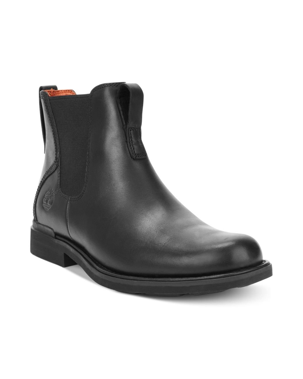 Timberland Mt Washington Chelsea Boots in Black for Men | Lyst