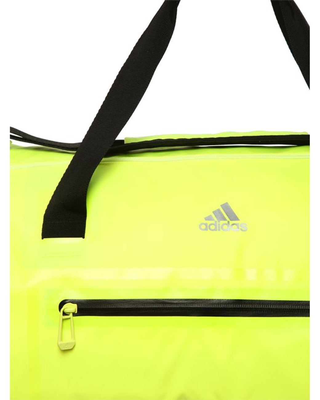 adidas Water Repellent Coated Nylon Duffle Bag in Yellow for Men Lyst