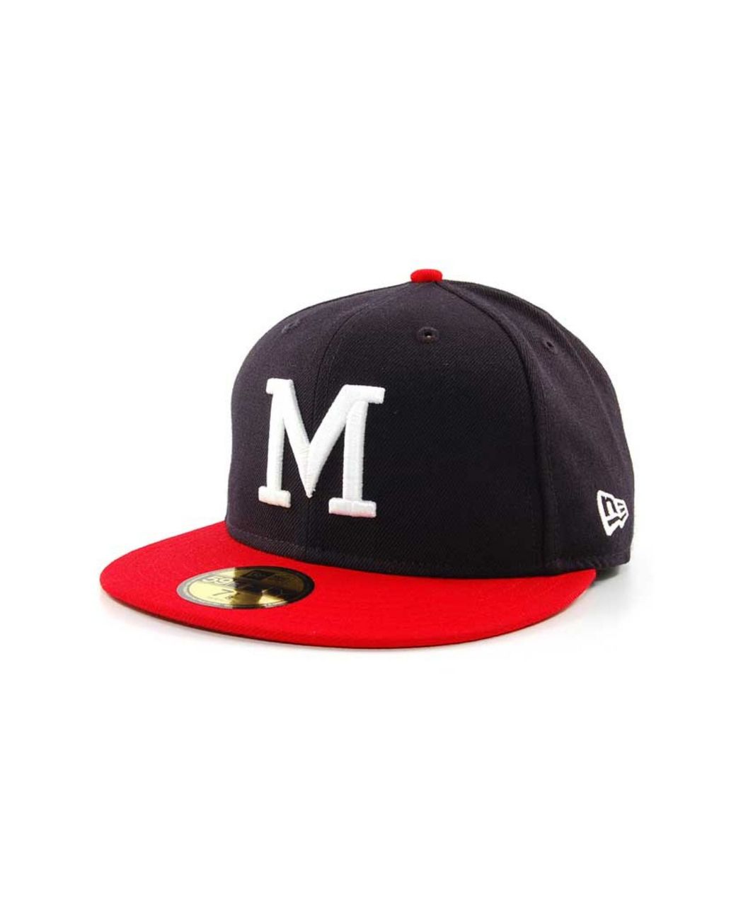 KTZ Milwaukee Braves Cooperstown 59fifty Cap in Black for Men