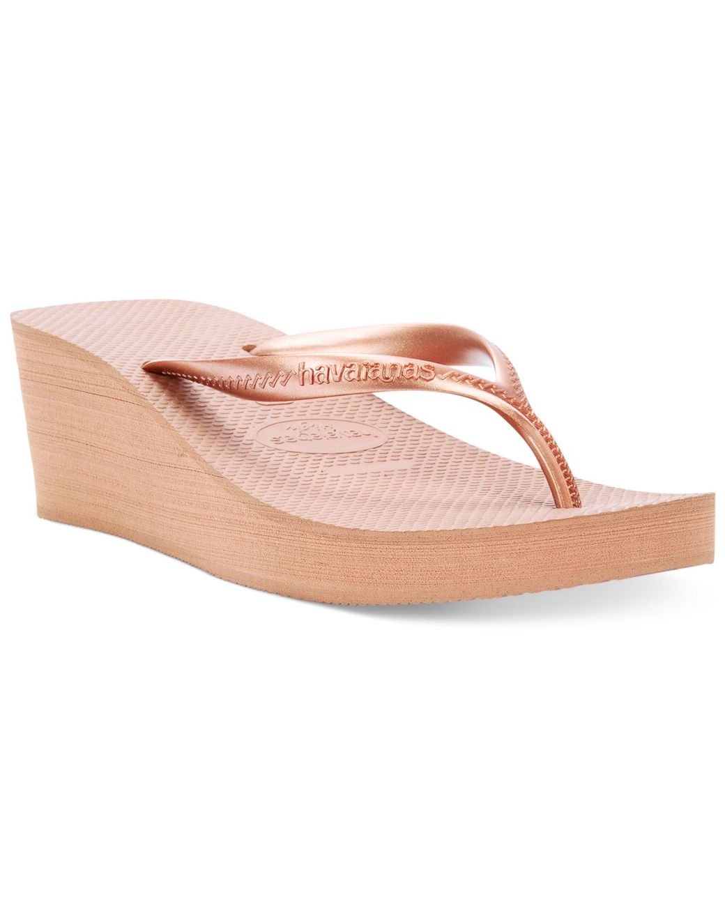 Havaianas high fashion rose gold sale