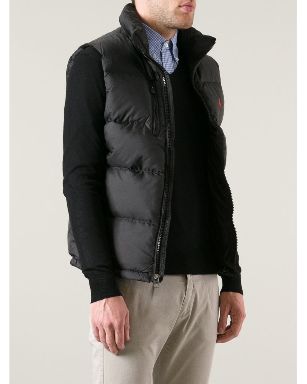 Polo Ralph Lauren Padded Gilet in Black 