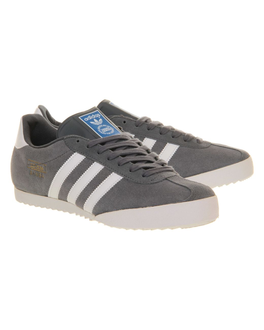 adidas bamba grey