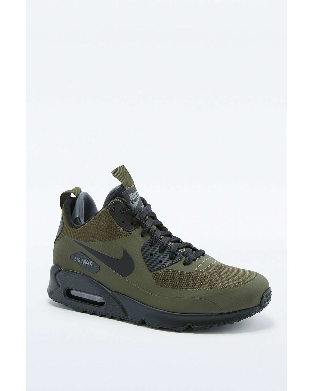 Nike Air Max 90 Mid Winter Khaki Trainers in Green for Men | Lyst UK