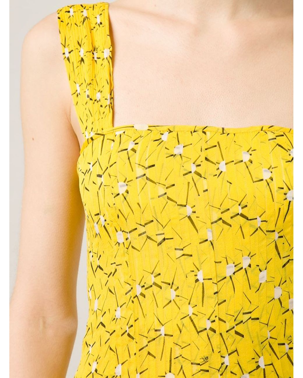 Diane von Furstenberg 'lillie' Pleated Chiffon Dress in